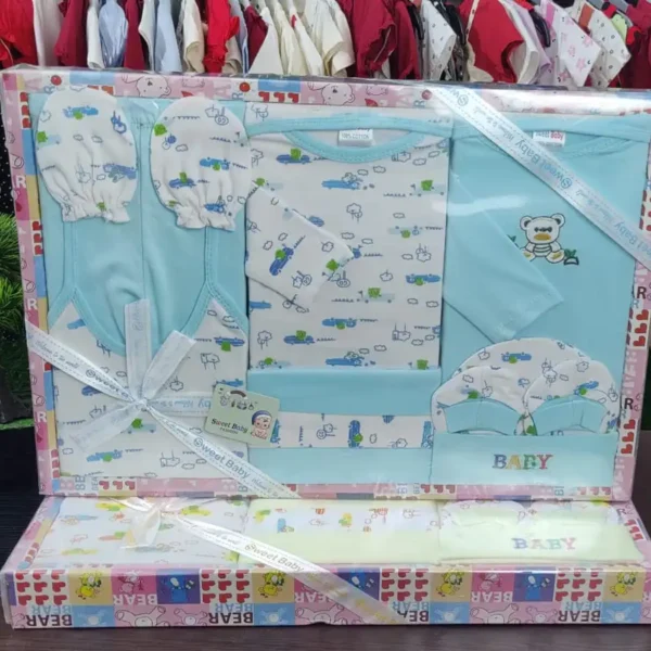 Sweet Newborn Baby 10 Piece Gift Set.
