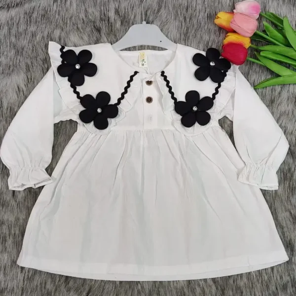 🎀 Elegant white dress by Fariha Lux in the new collection 🎀 Code- FL-44